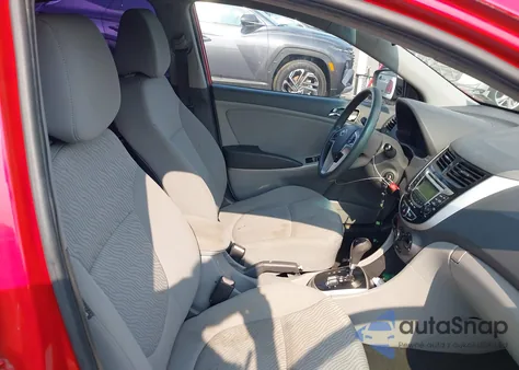 2012 Hyundai Accent Gls from USA, damaged, VIN KMHCU4AE7CU075662